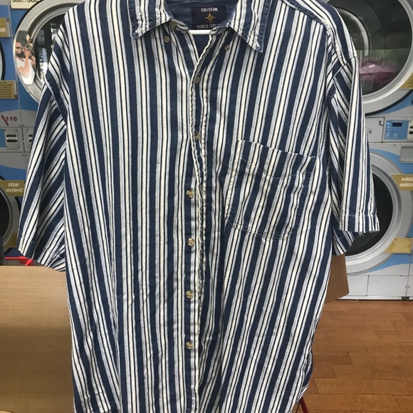 Men’s Coliseum World Explorer Short Sleeve Shirt - Picture 2 of 7